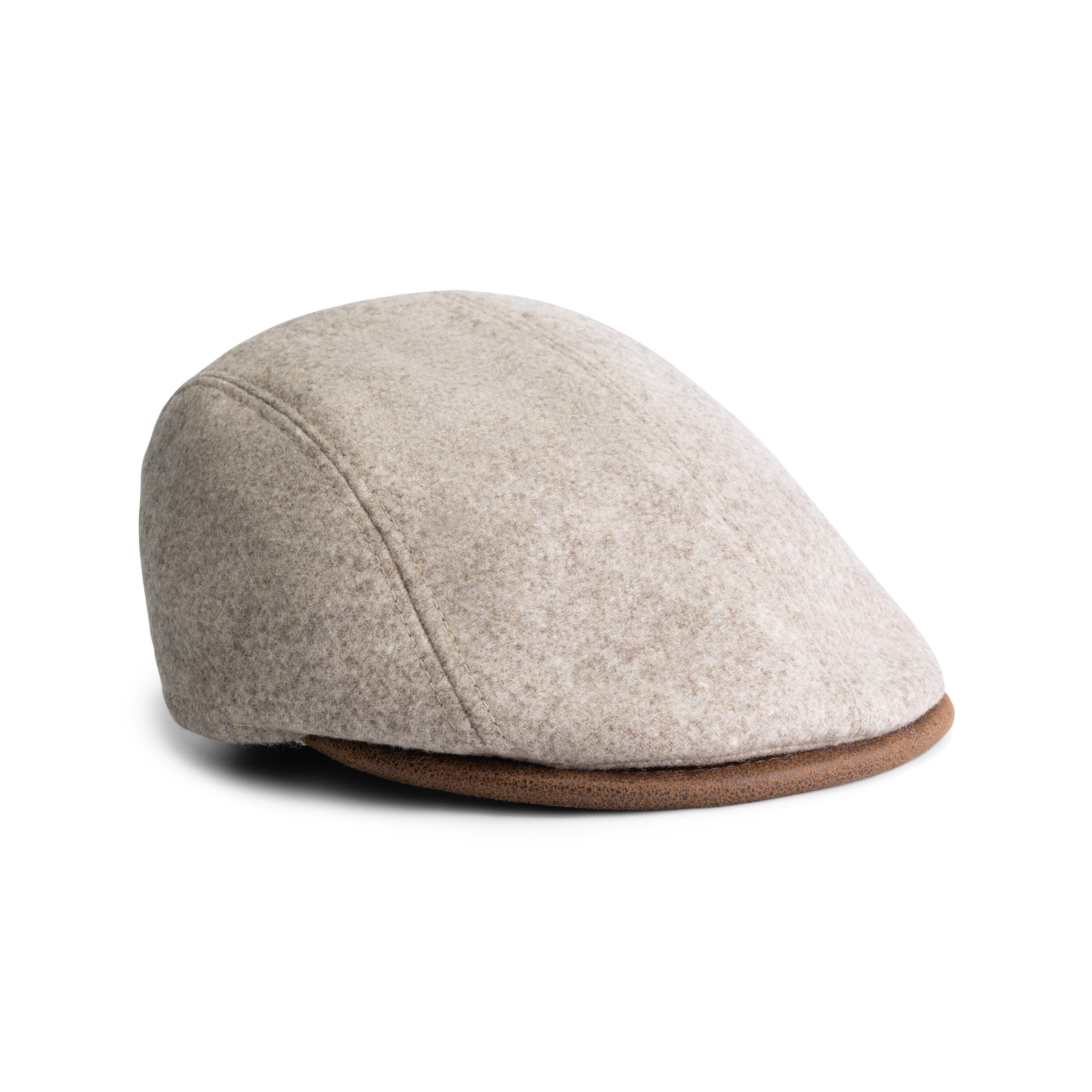 Mgo - Casquette Plate - Élégant Et Confortable - Hommes - Watford - Casquette - Marron - 58 Cm - Decathlon