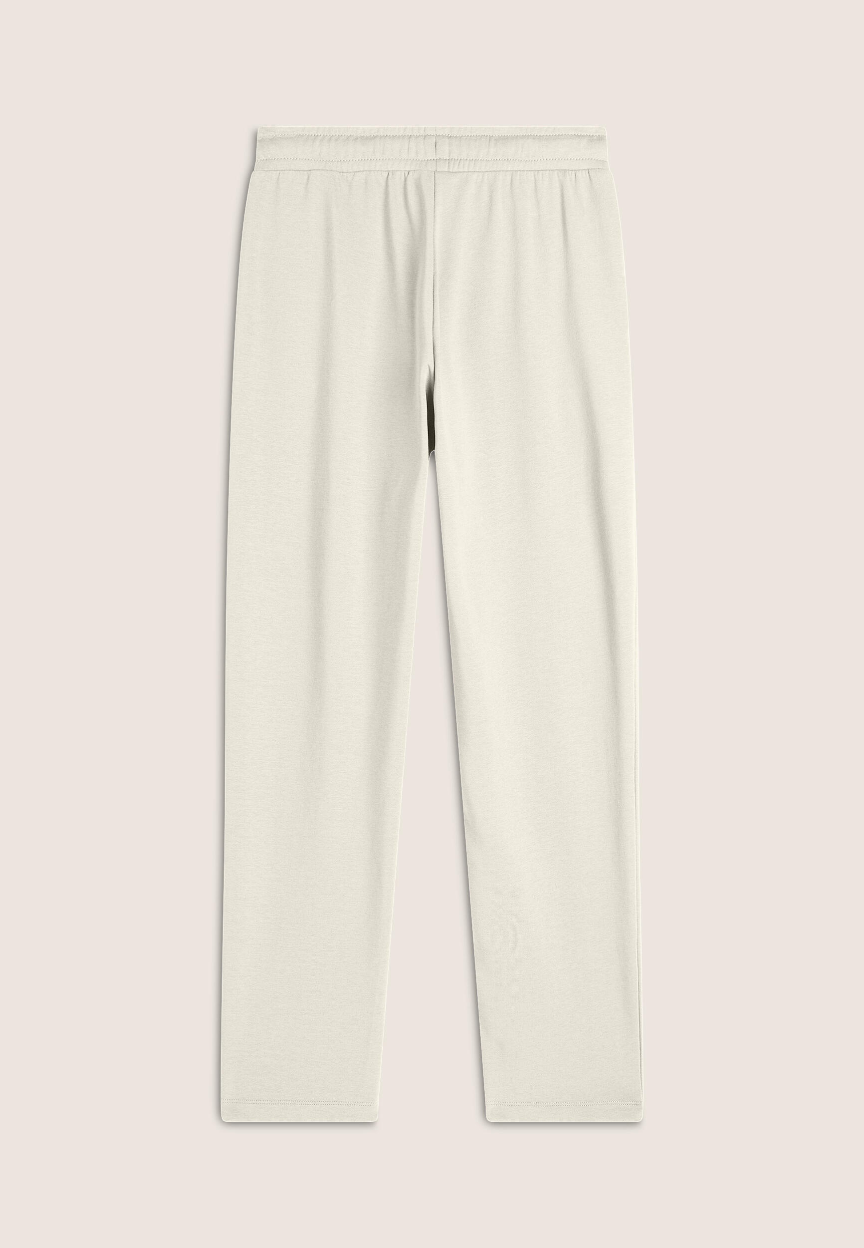 Pantalon de jogging à coupe classique en molleton de coton avec logo sur le côté 2/3
