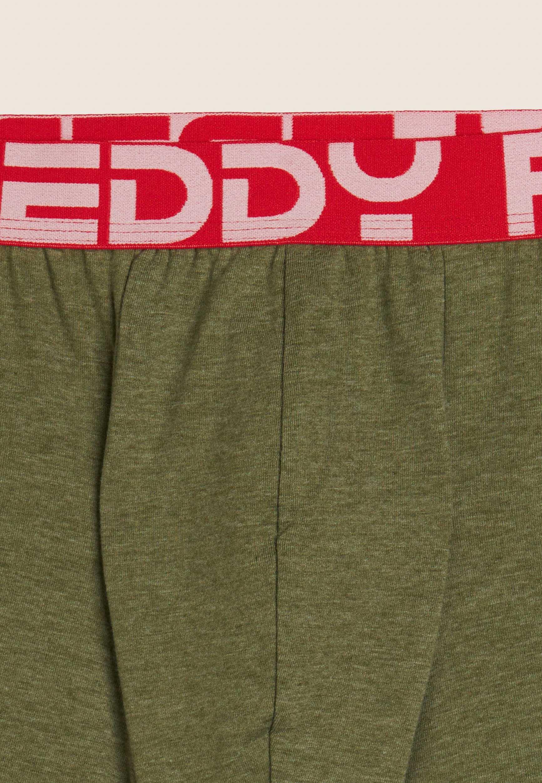 Caleçon pour hommes avec élastique en jacquard coloré et logo maxi 3/3