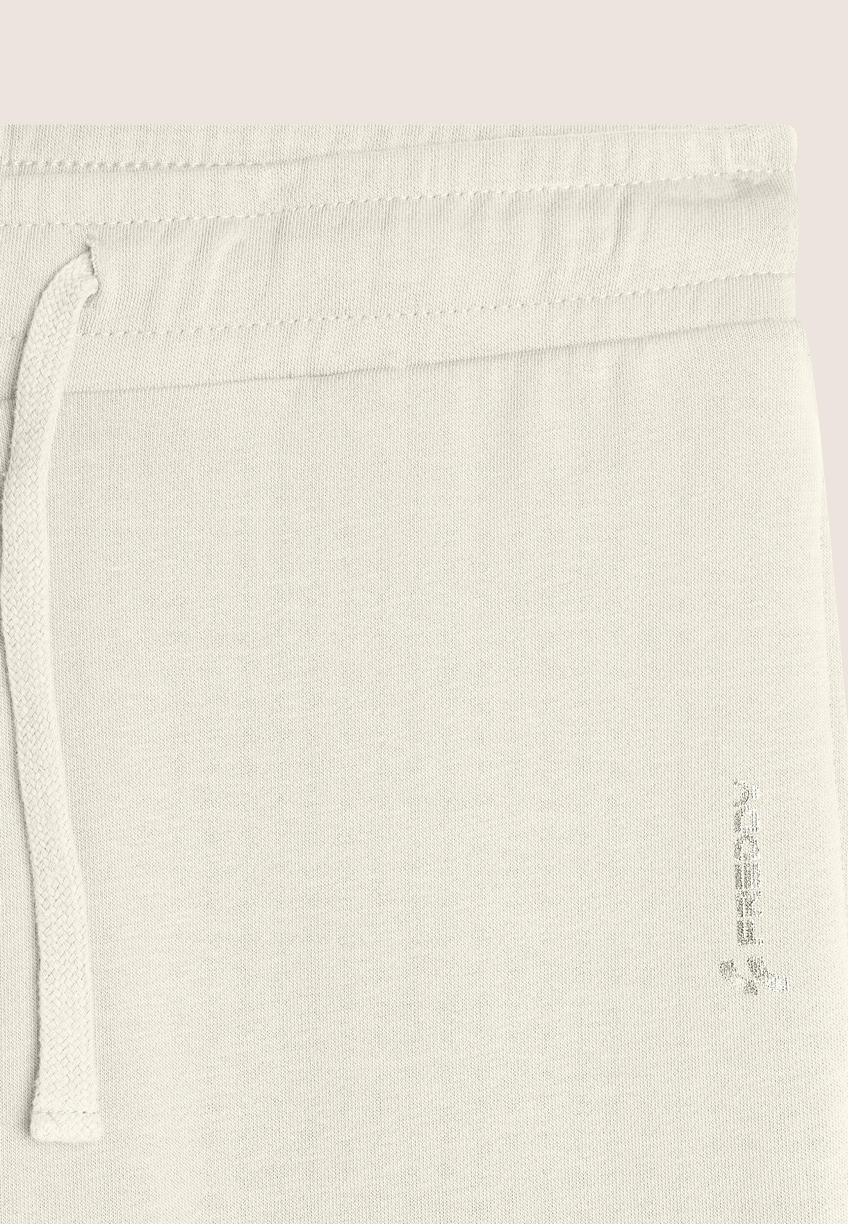 Pantalon de jogging à coupe classique en molleton de coton avec logo sur le côté 3/3