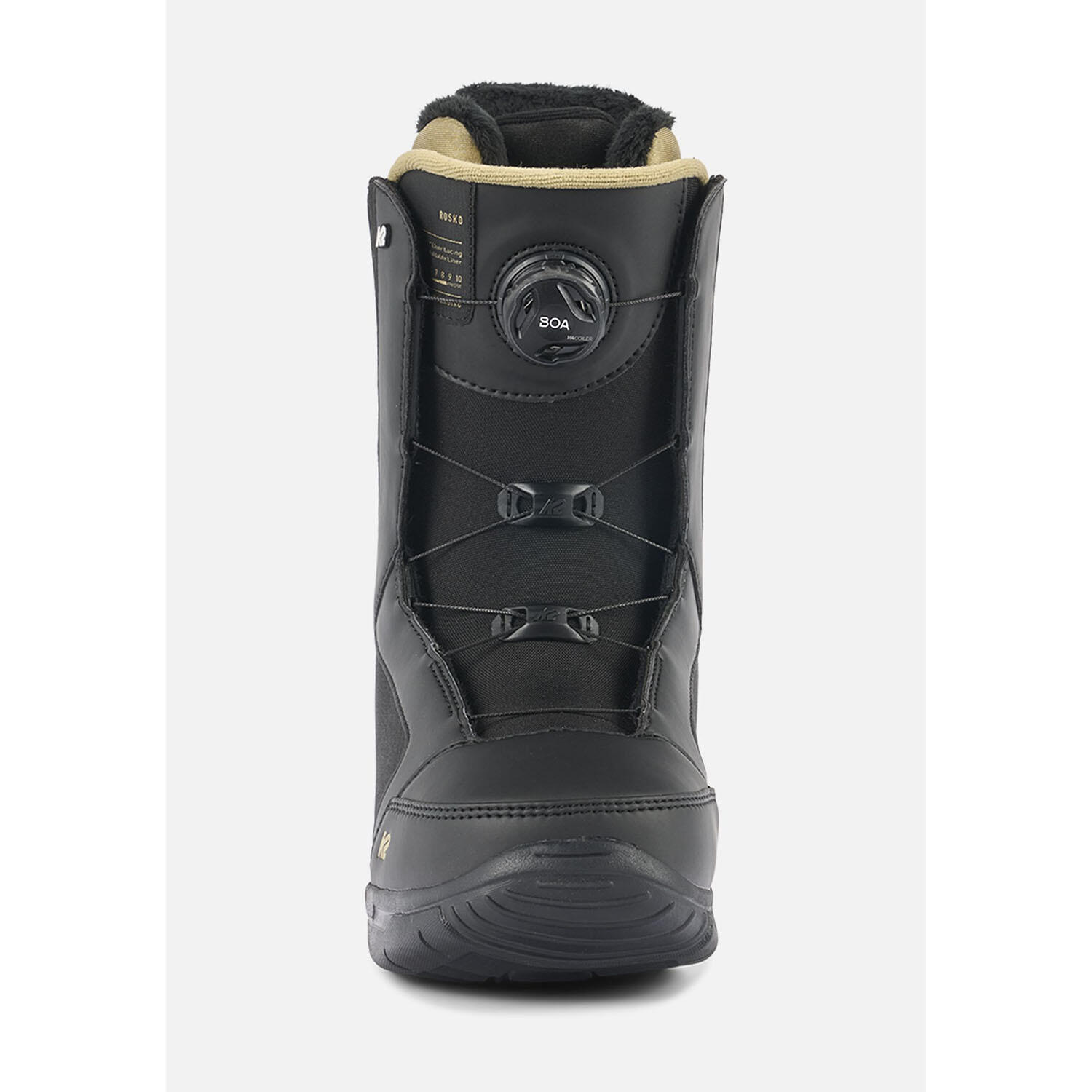 Scarponi da snowboard da uomo K2 Rosko neri 3/3