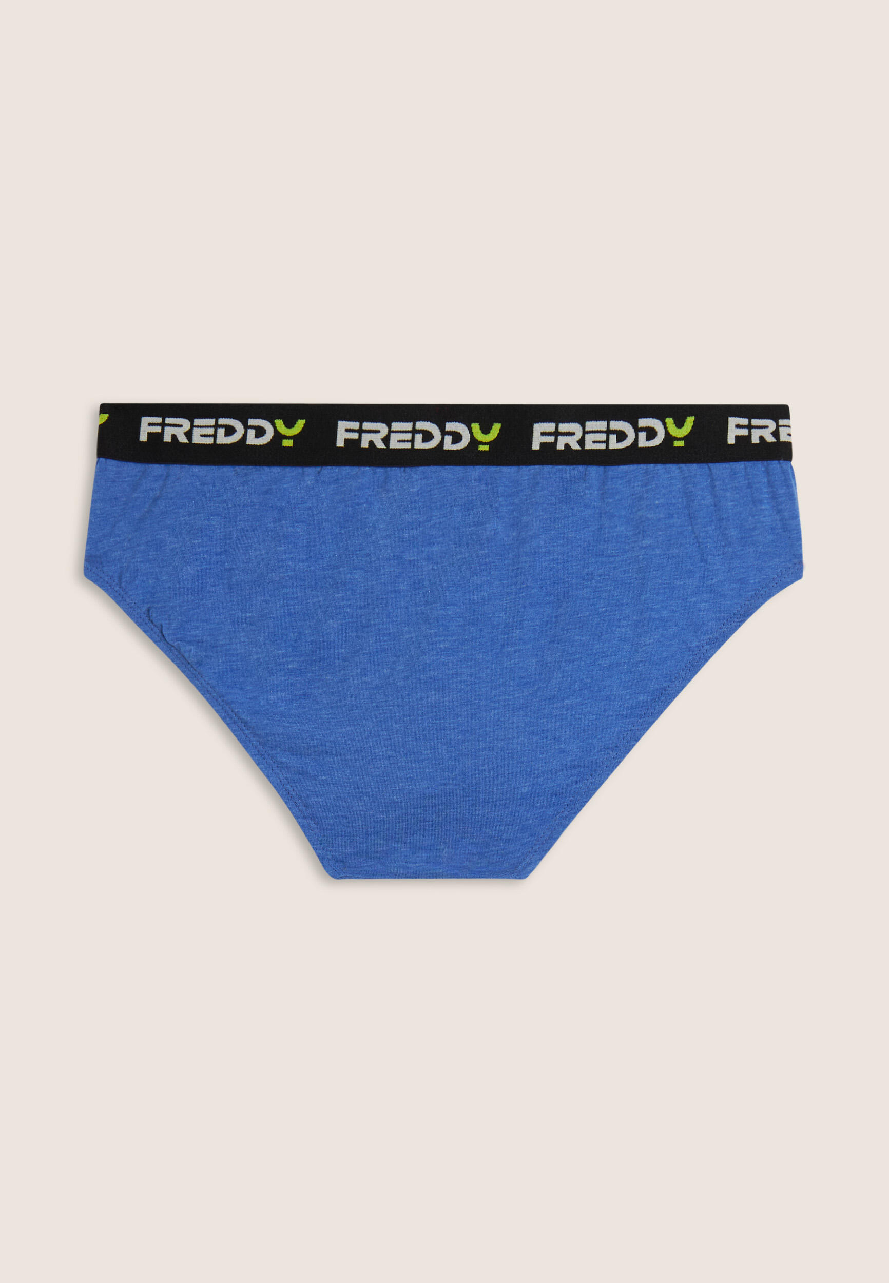 Slip Uomo con Elastico Jacquard a Contrasto e Logo 2/3