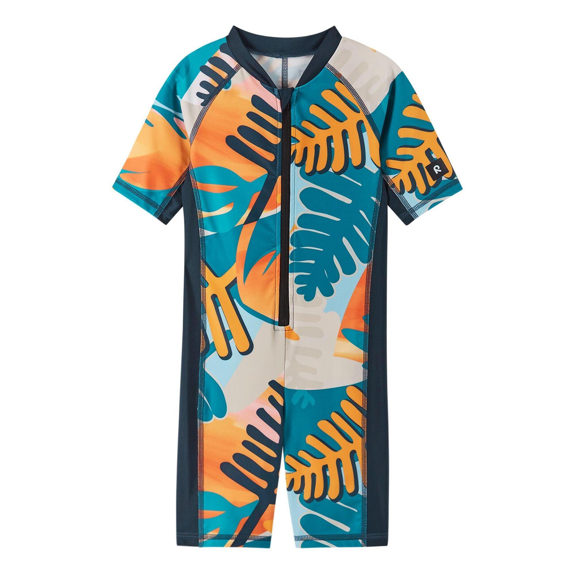 Reima - Maillot De Bain Uv Vesihiisi - Coutures Plates Pour Plus De Confort - Maillot De Bain 1 Pièce - Orange - 10 Ans / 140 Cm - Decathlon