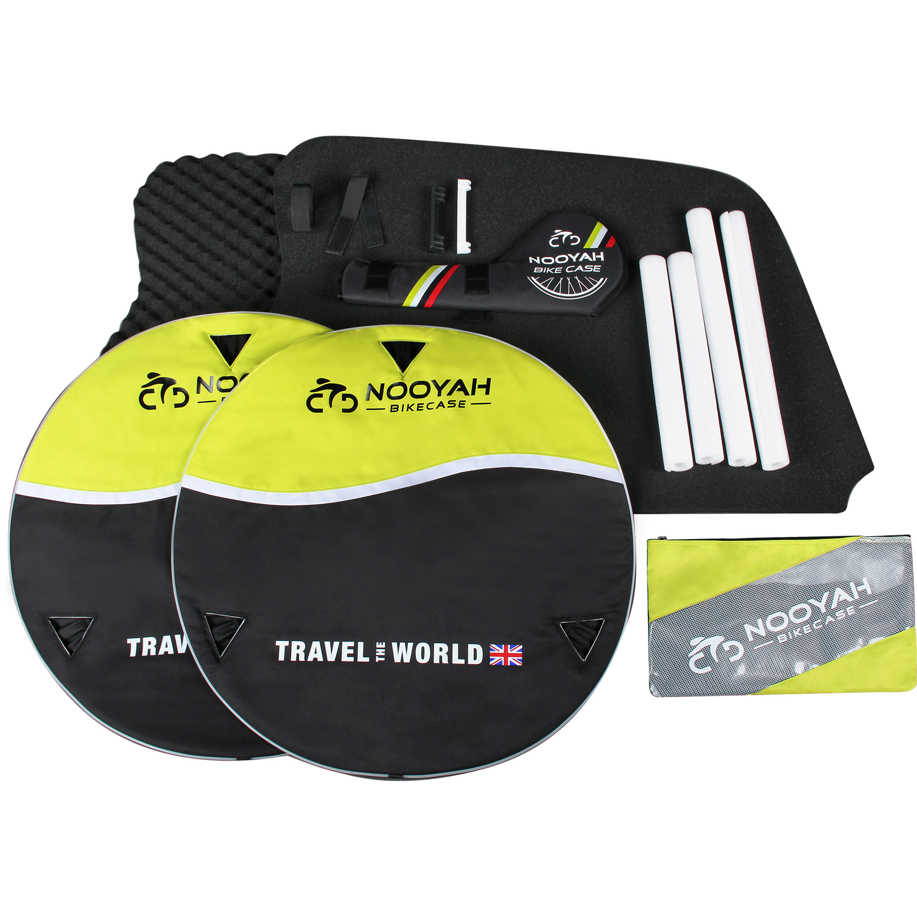 Valise de transport vélo rigide HAPO-G compatible route gravel et VTT 3/7