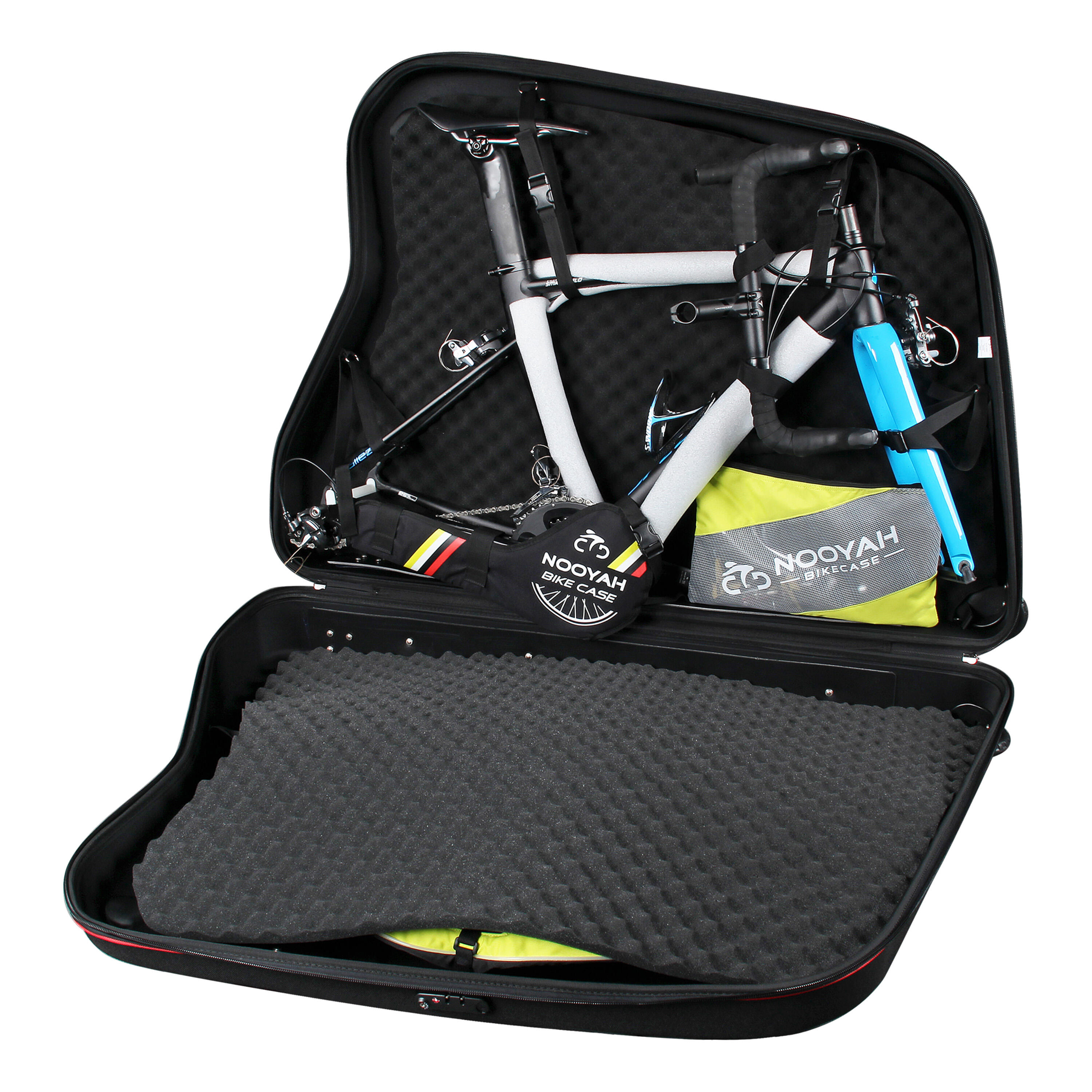 Valise de transport vélo rigide HAPO-G compatible route gravel et VTT 2/7