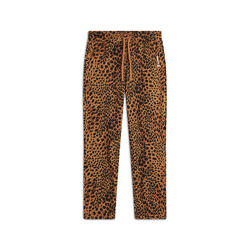 Pantalon de jogging à coupe classique en molleton de coton animalier