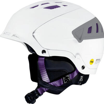 Virtue mips pearl white dames skihelm