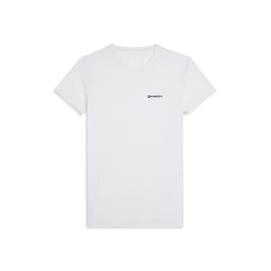 T-shirt Freddy pour homme à coupe classique, en jersey mélangé