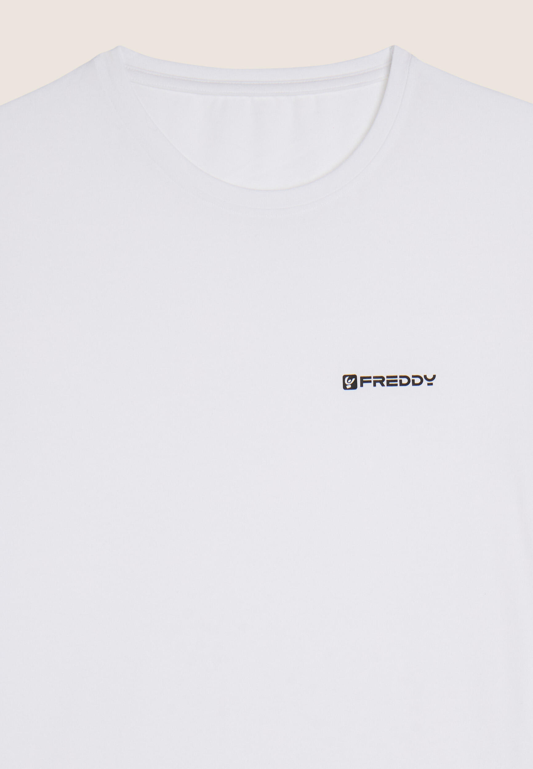 T-shirt Uomo Freddy Regular Fit in Jersey Melangé 3/3