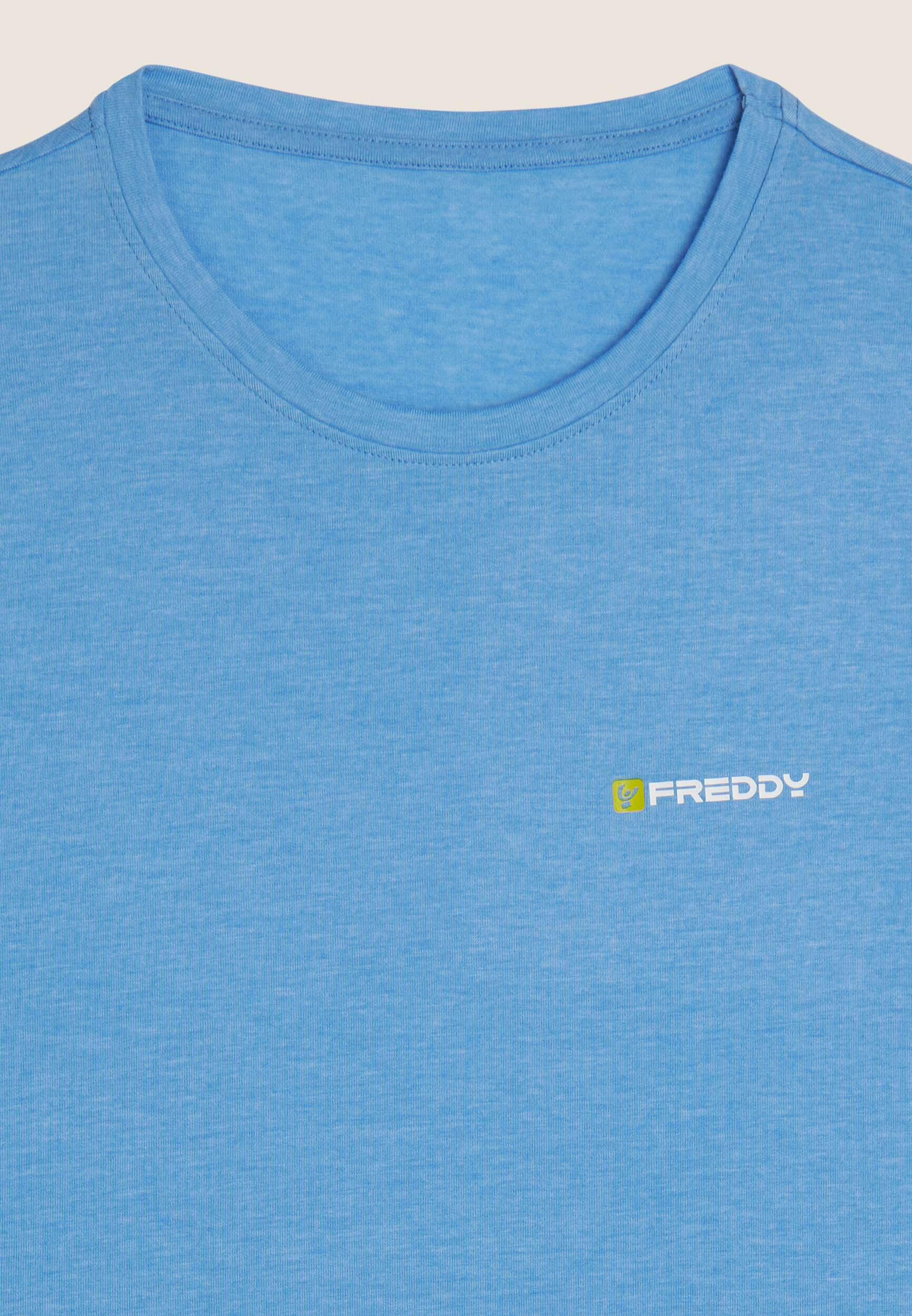 T-shirt Uomo in Cotone con Logo FREDDY Colorato 3/3