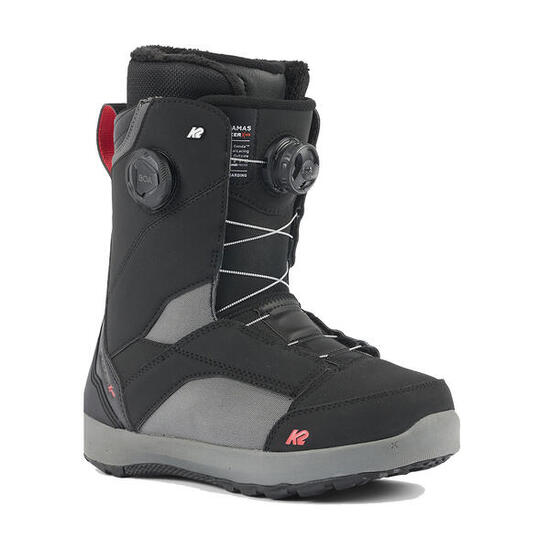 Botas de snowboard K2 Kinsley Clicker X HB para mujer - Negras