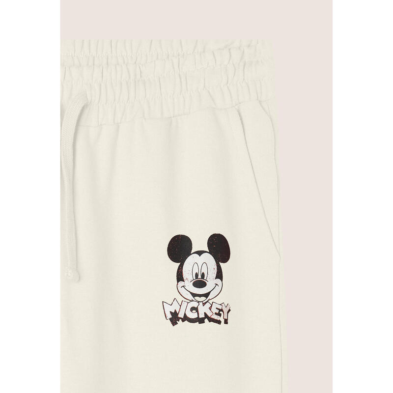 Pantalon de jogging à coupe classique avec imprimé Mickey Mouse