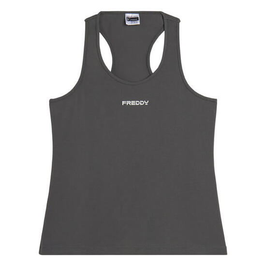 Canotta Donna in Jersey Elasticizzato