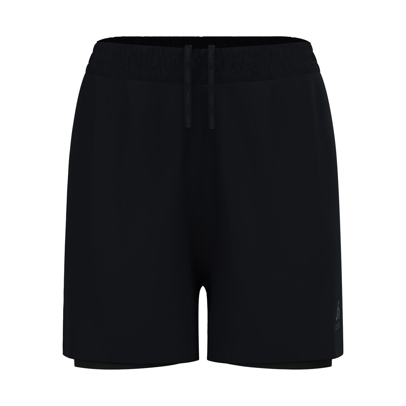 Odlo - 2-in-1 Short Essential 4 Inch - Bermuda - Noir - 40 M - Decathlon
