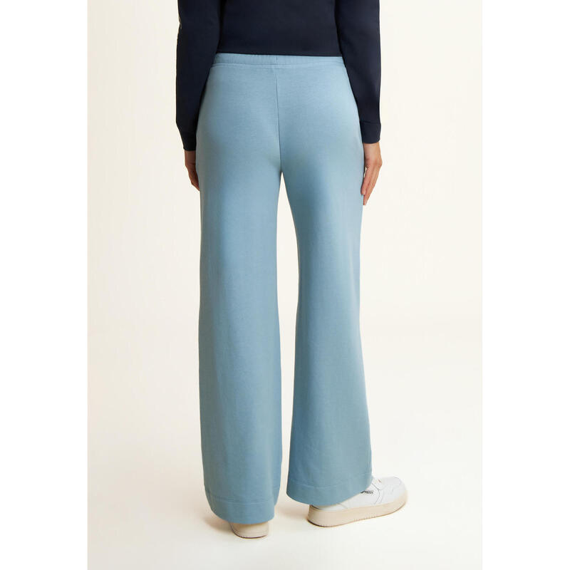 Pantalon de jogging en molleton de coton, coupe classique et large