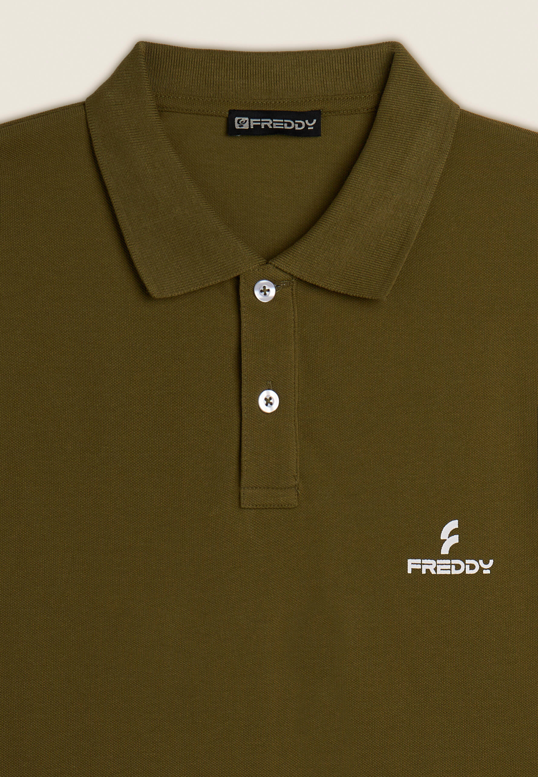 Polo Uomo in Piquet di Cotone 100% con Logo 3/3