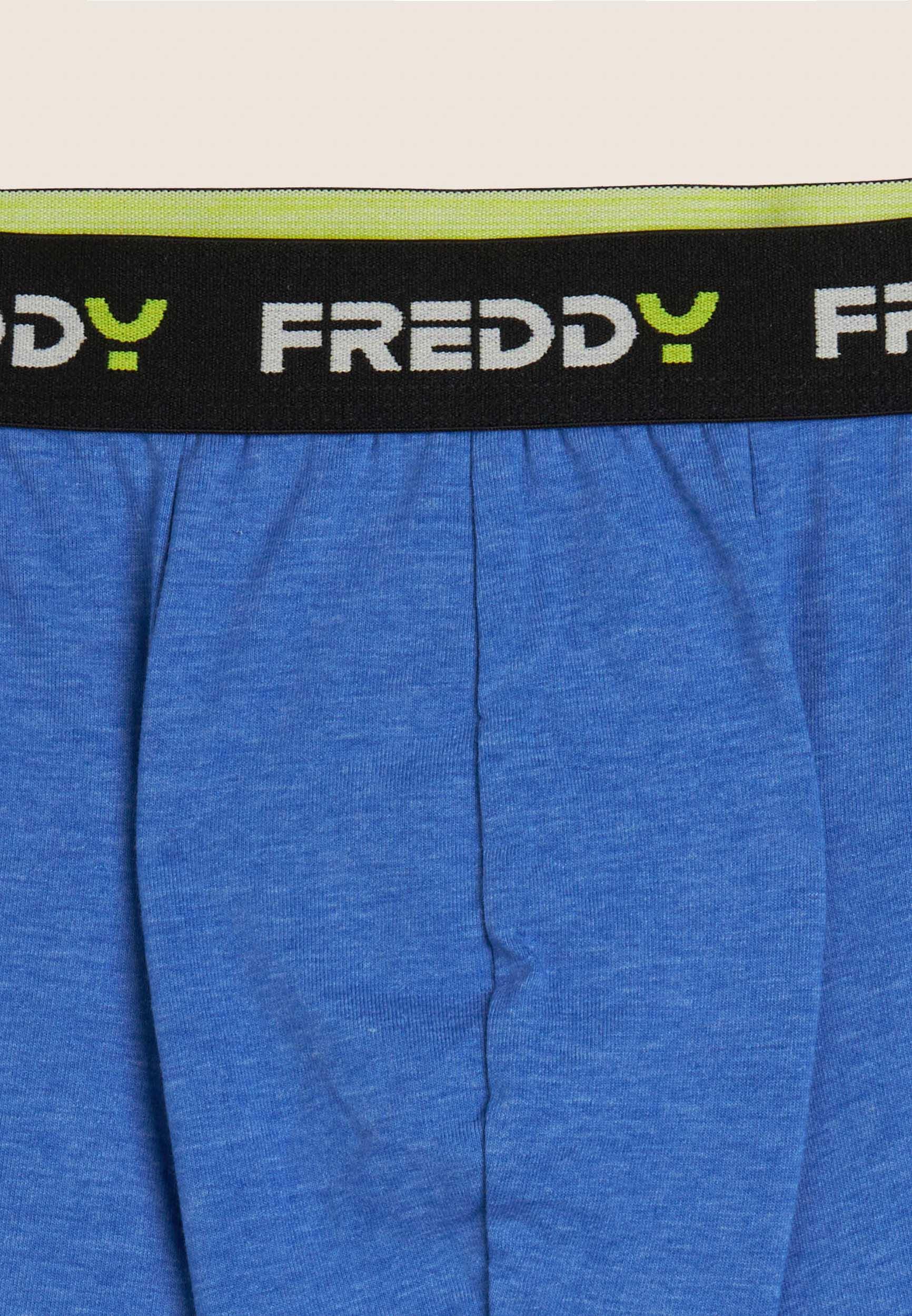 Caleçon pour hommes avec élastique en jacquard et logo maxi FREDDY 3/3