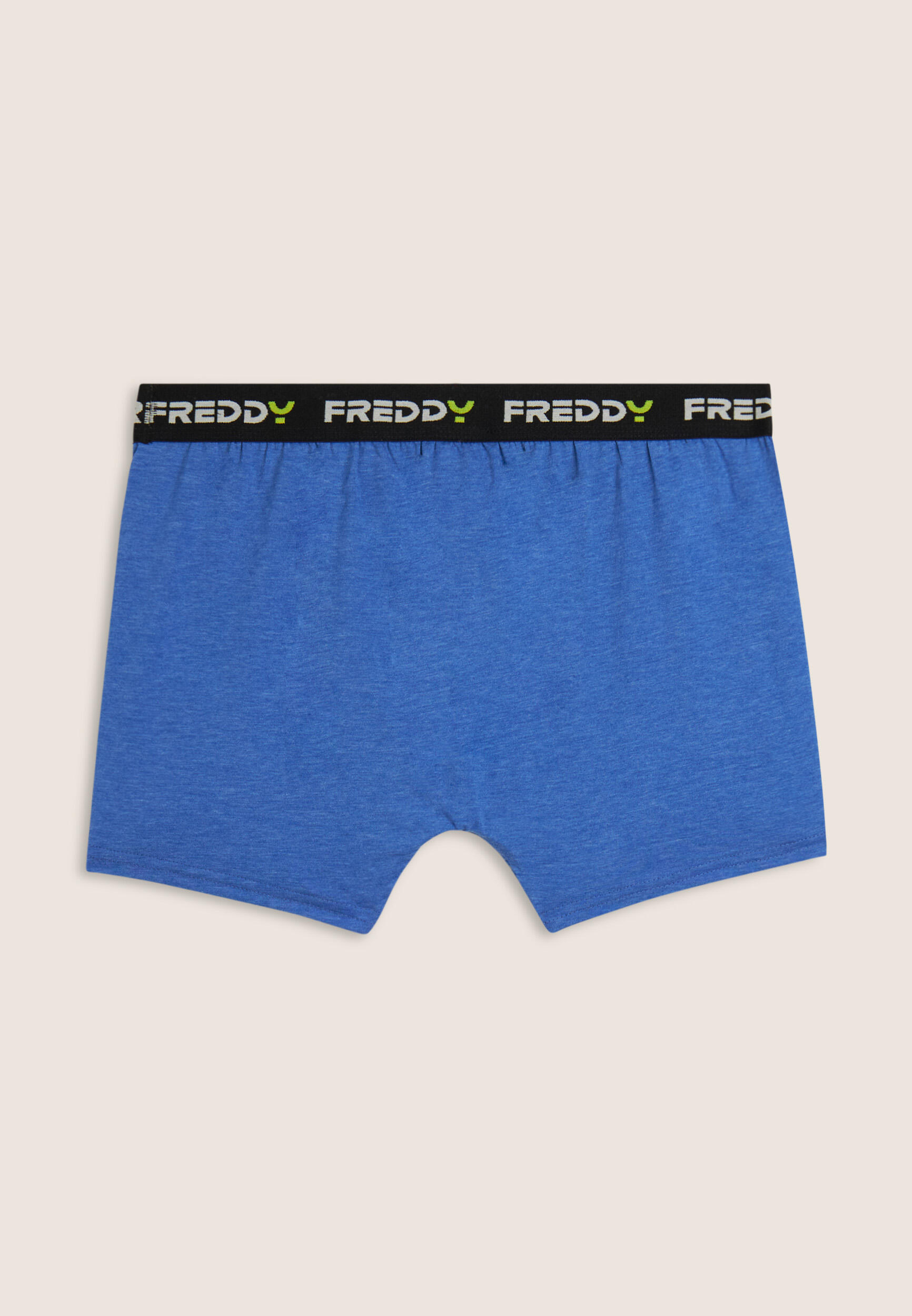 Caleçon pour hommes avec élastique en jacquard et logo maxi FREDDY 2/3