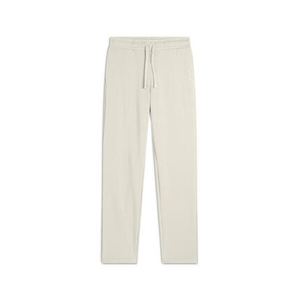 Pantalon de jogging à coupe classique en molleton de coton avec logo sur le côté