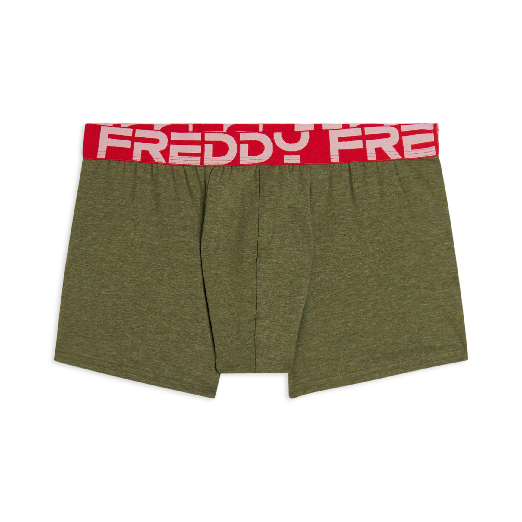 Freddy - Caleçon Pour Hommes Avec Élastique En Jacquard Coloré Et Logo Maxi - Culotte - Vert - 52 2xl - Decathlon