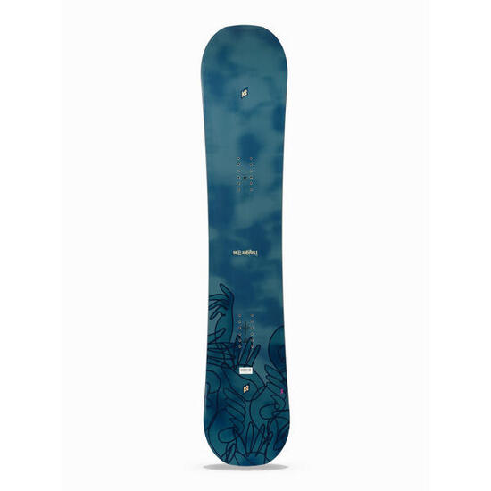 Snowboard a noleggio K2 Dreamsicle blu da donna