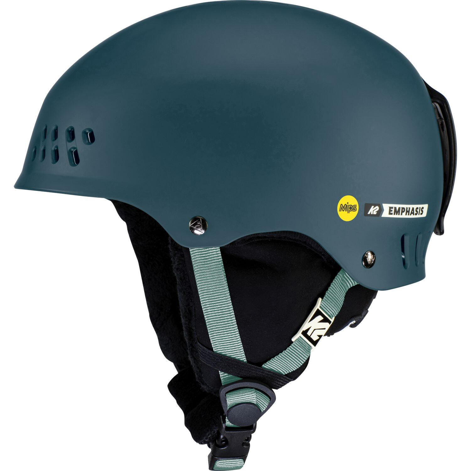 K2 - Casque De Ski / Snow Emphasis Mips Pearl Dark Teal Femme - Casque - Gris - 40 M - Decathlon