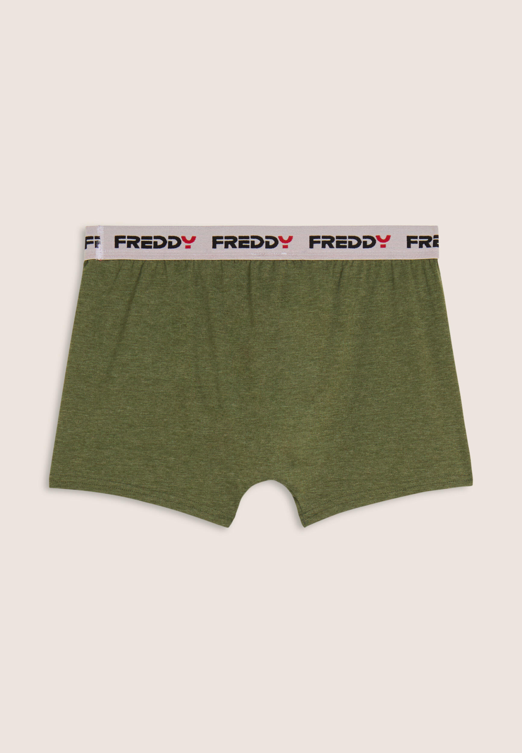 Caleçon pour hommes avec élastique en jacquard et logo maxi FREDDY 2/3