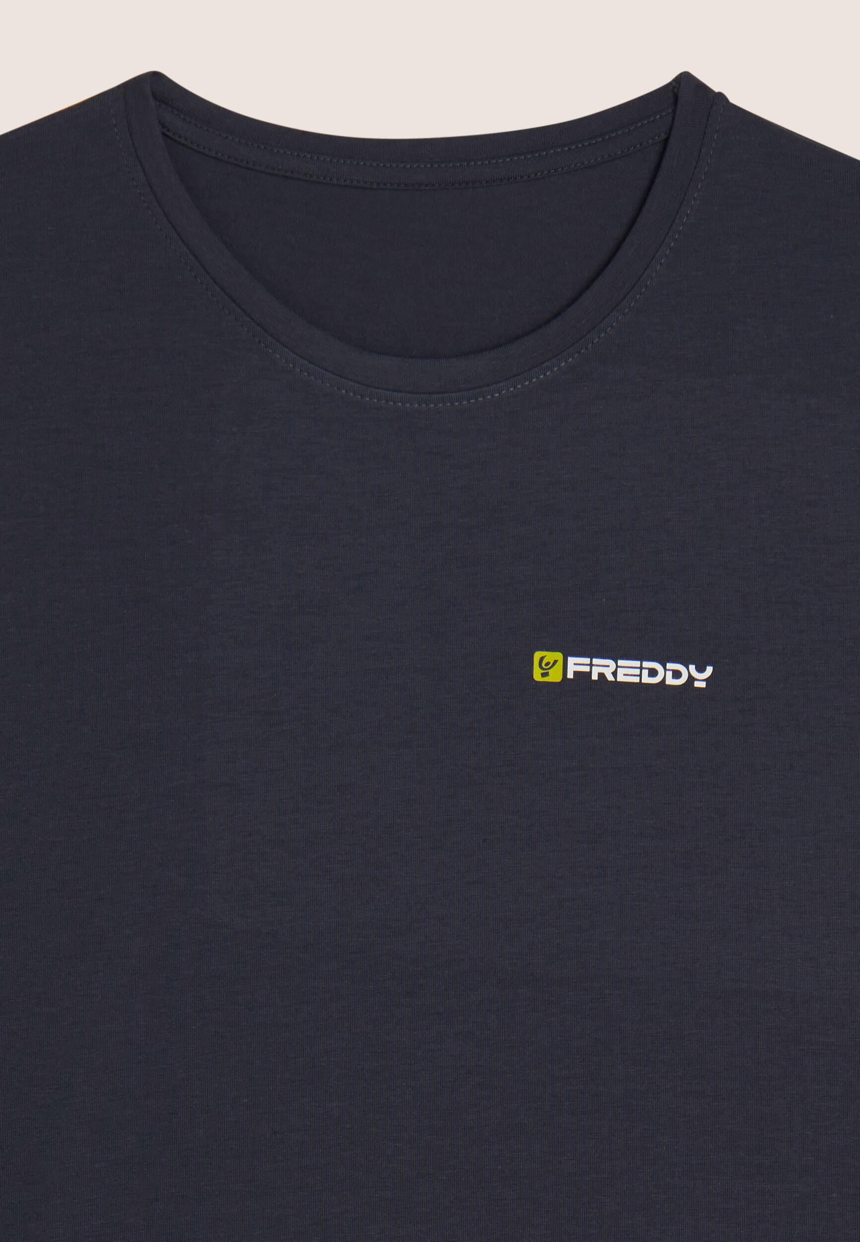 T-shirt Uomo in Cotone con Logo FREDDY Colorato 3/3