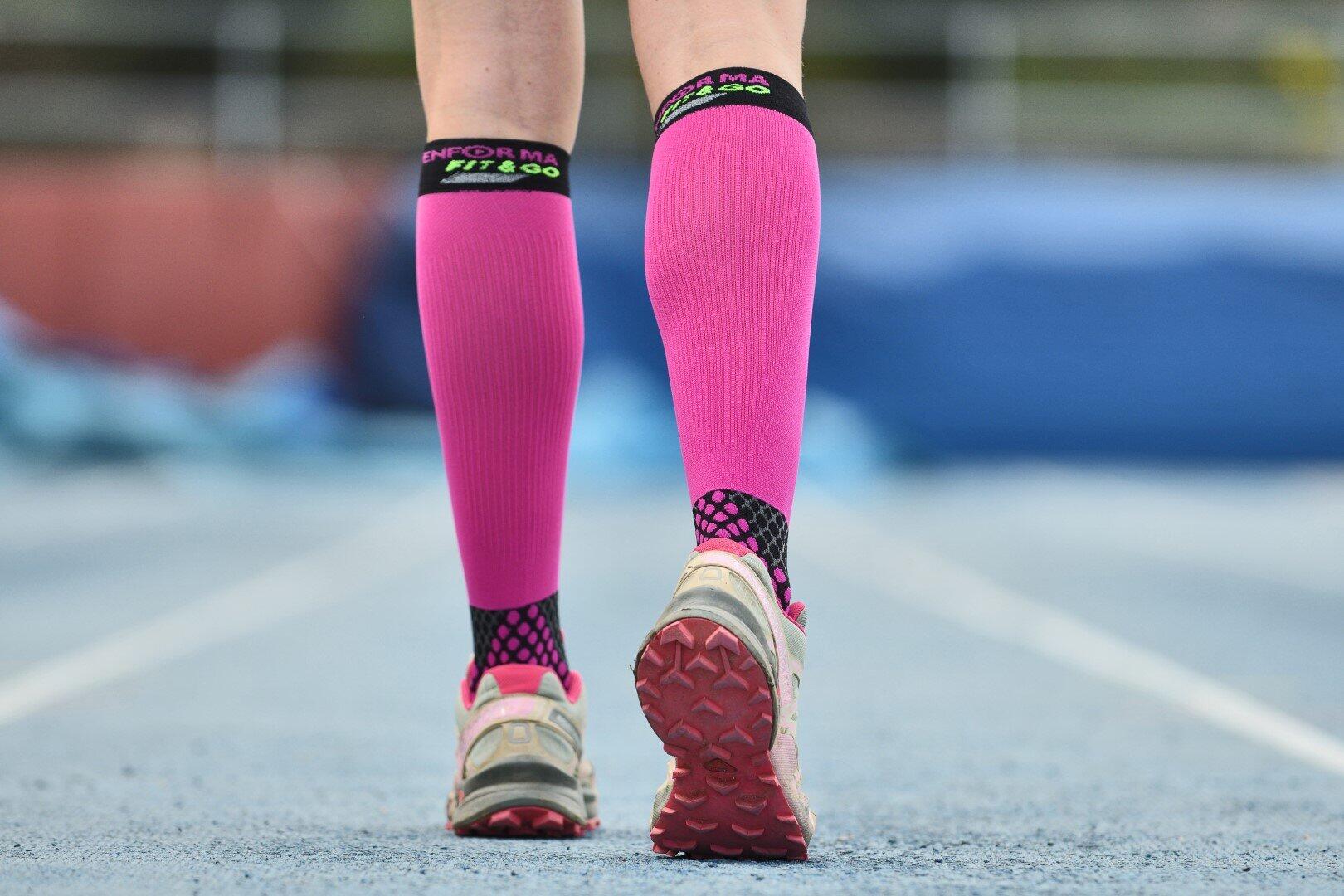 Running Pro Active Compression Socks - Mi-bas - Compression moyenne 3/4
