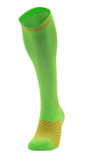 Calza tecnica running lunga a compressione antibatterica e antiodore