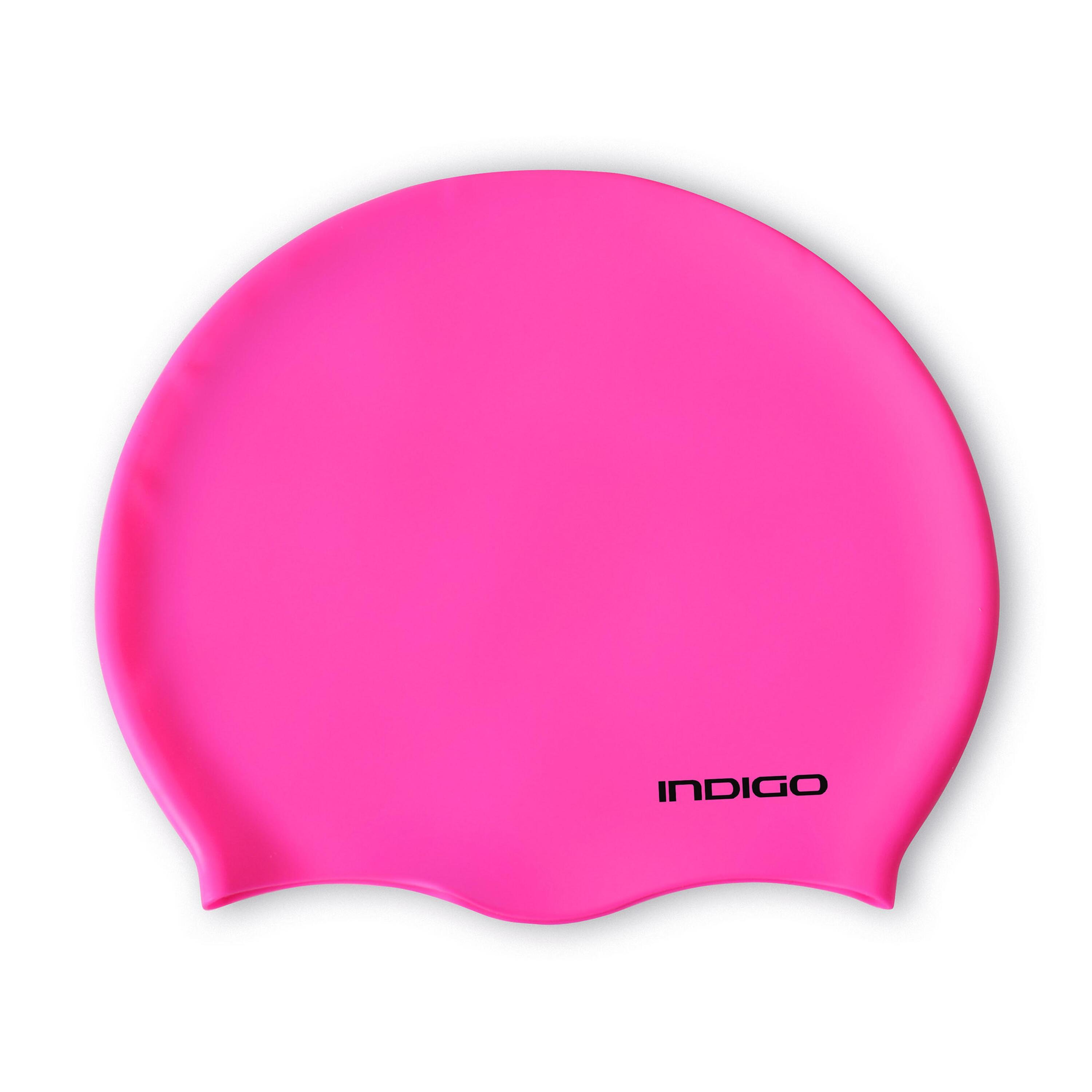 Bonnet de Natation Silicone Étanche pour Cheveux Longs Extra Grand 2/5