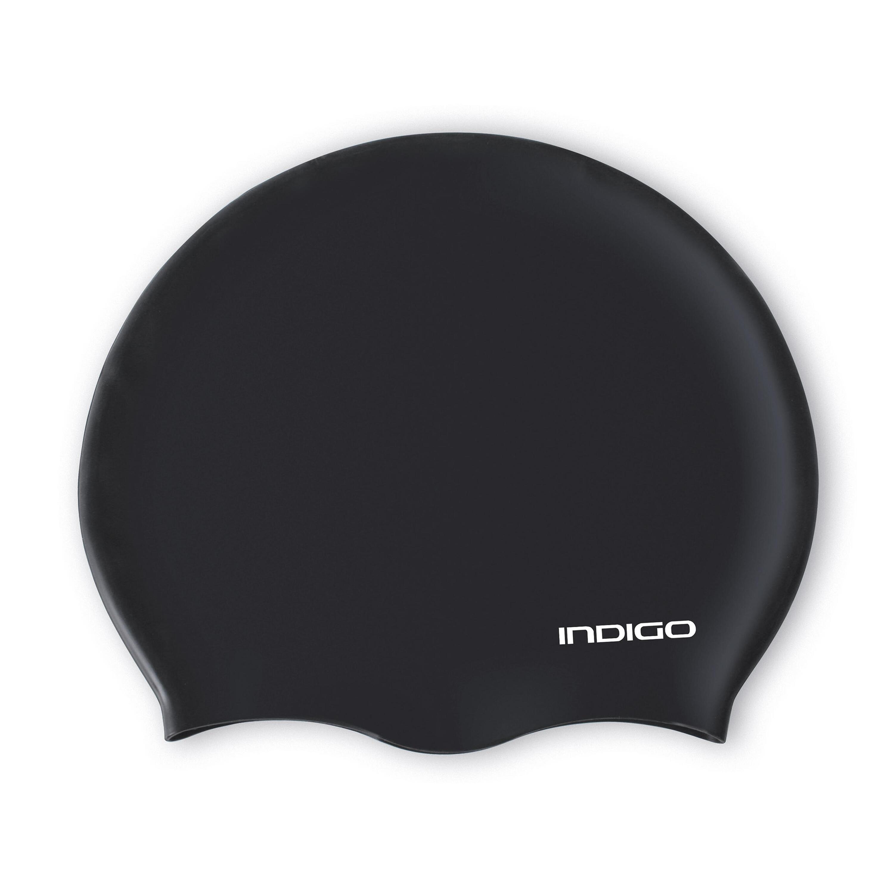 Bonnet de Natation Silicone Étanche pour Cheveux Longs Extra Grand 2/5
