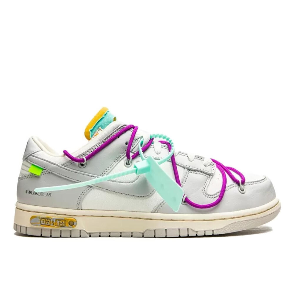 NIKE Reconditionné - Nike Dunk Low Off-White Lot 21 - Très Bon État