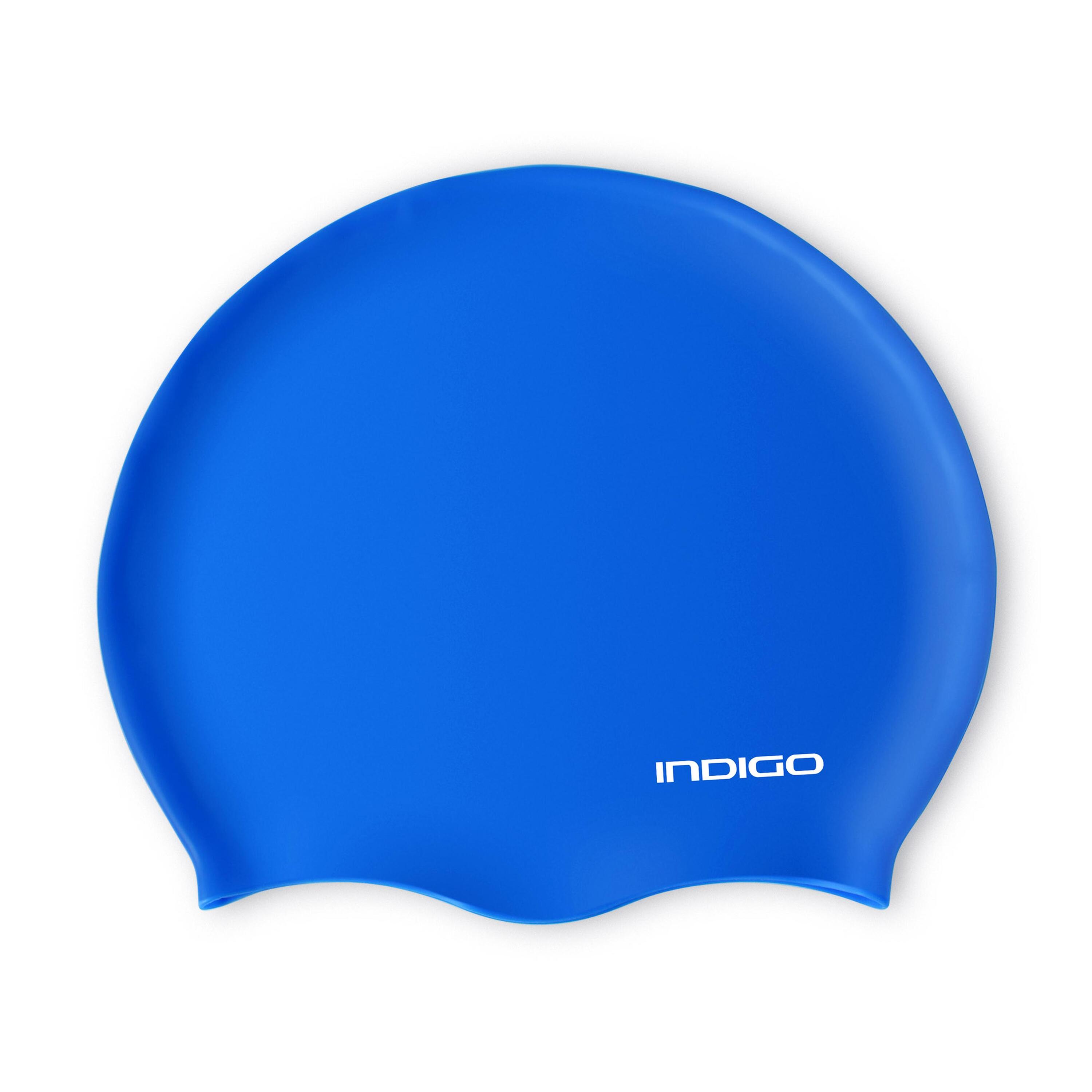 Bonnet de Natation Silicone Étanche pour Cheveux Longs Extra Grand 2/5