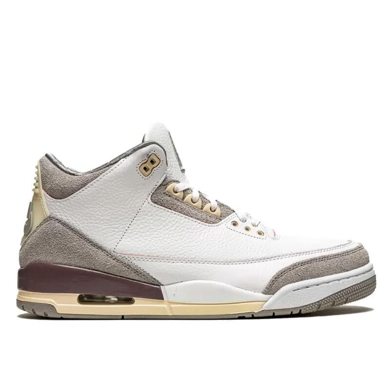 Nike - Reconditionné - Air Jordan 3 Retro A Ma Maniére - Très Bon État - Baskets - Blanc - Decathlon