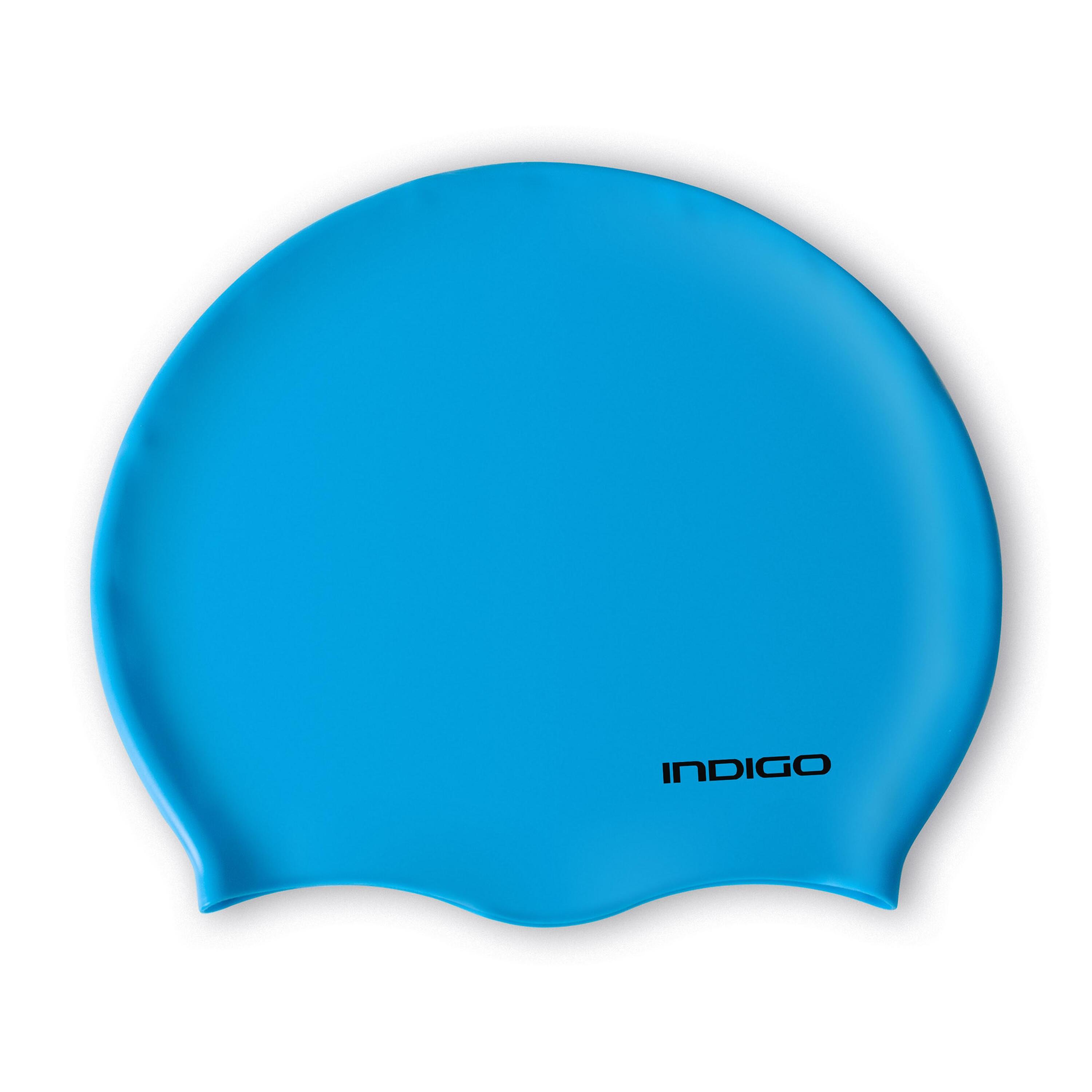 Bonnet de Natation Silicone Étanche pour Cheveux Longs Extra Grand 2/5