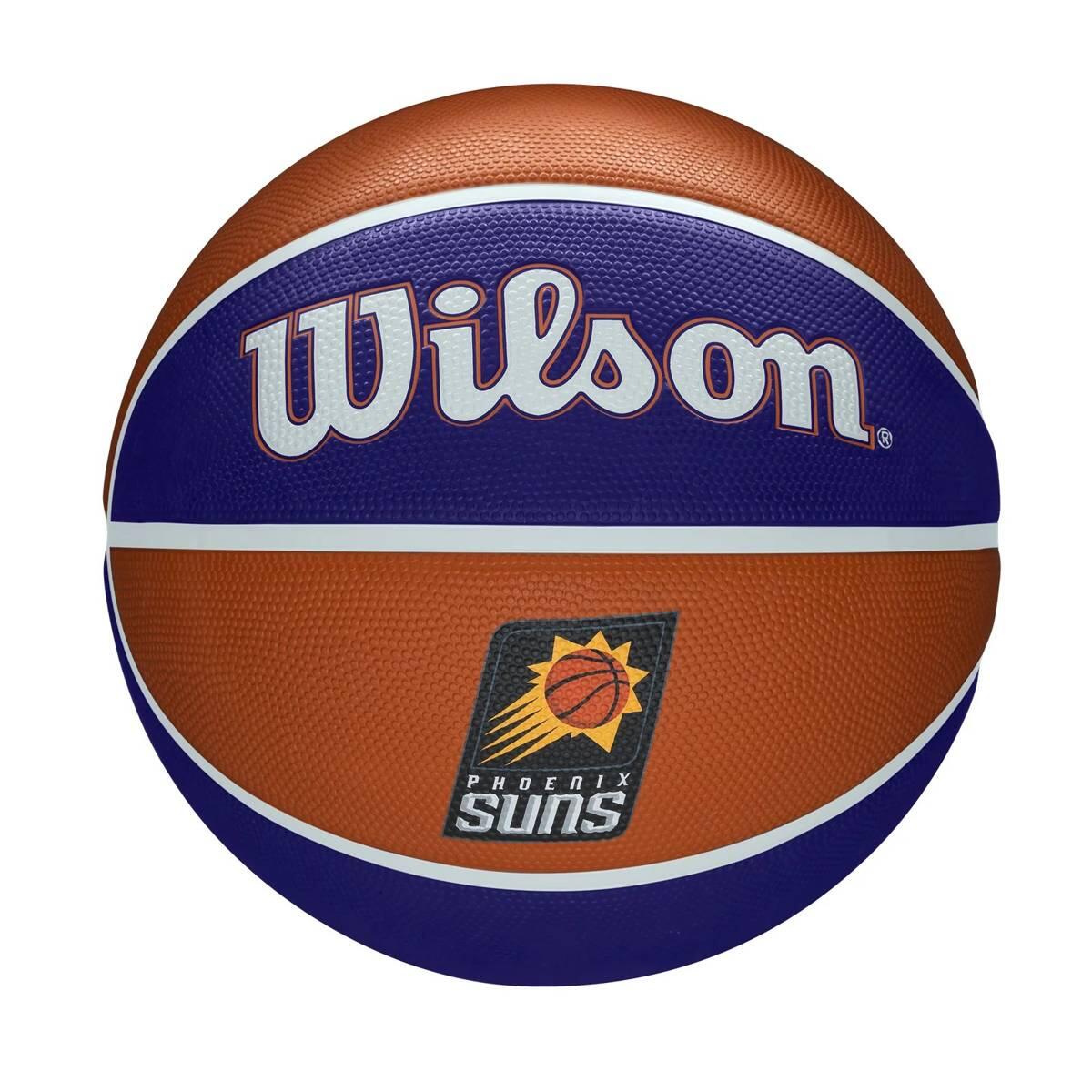 Pallone da basket Wilson NBA Team Tribute Suns per unisex 1/2