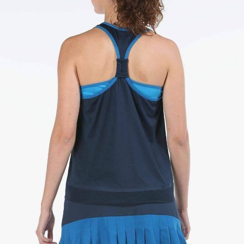 T-SHIRT BULLPADEL EUSEBE DEEP DONNA - COLORE : NAVY 4/5