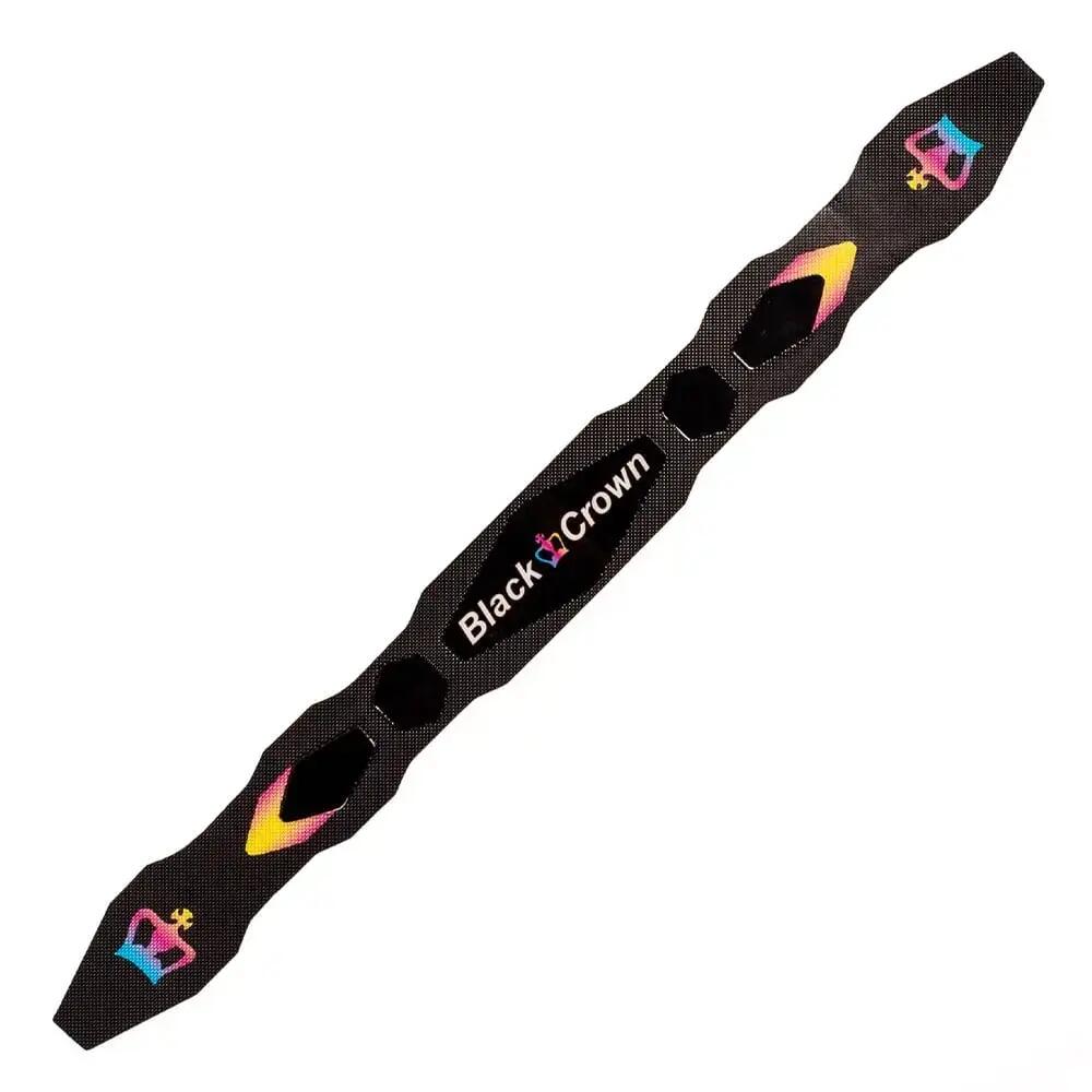 Black Crown Vibranium Padel Racket Protector, Multicolor