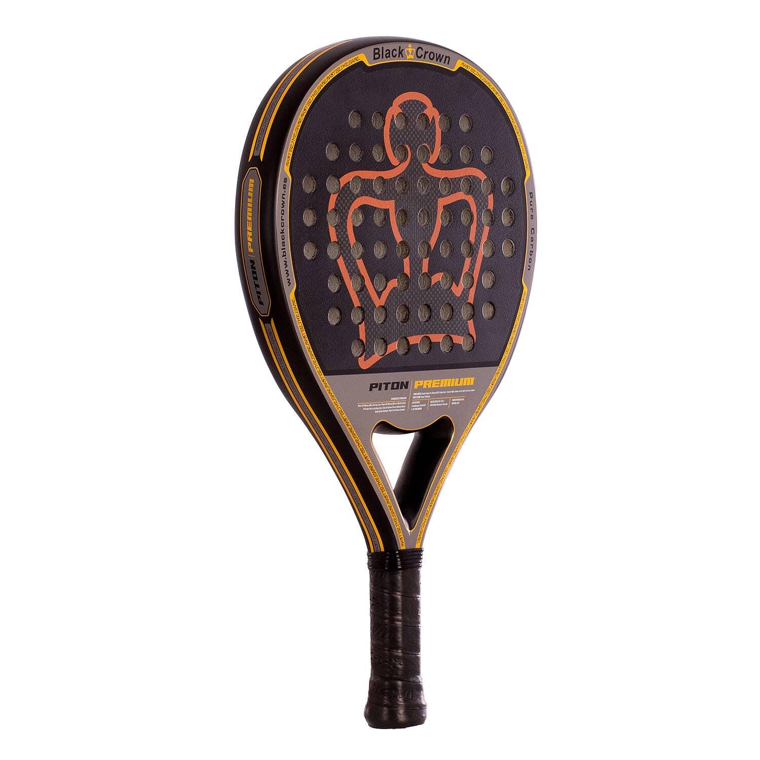 Raquete de Padel Adulto Black Crown Piton Premium 3/5