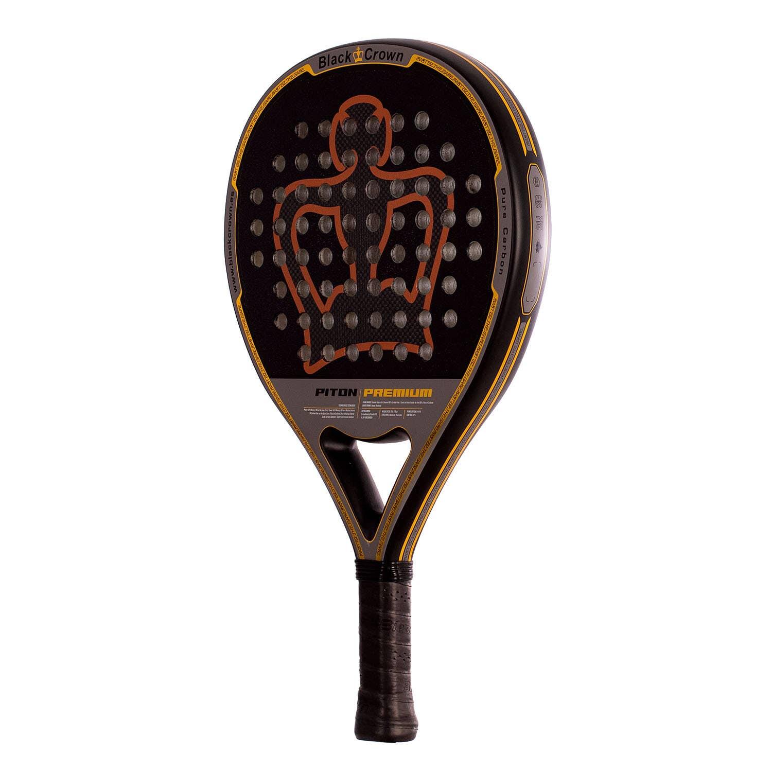 Raquete de Padel Adulto Black Crown Piton Premium 2/5