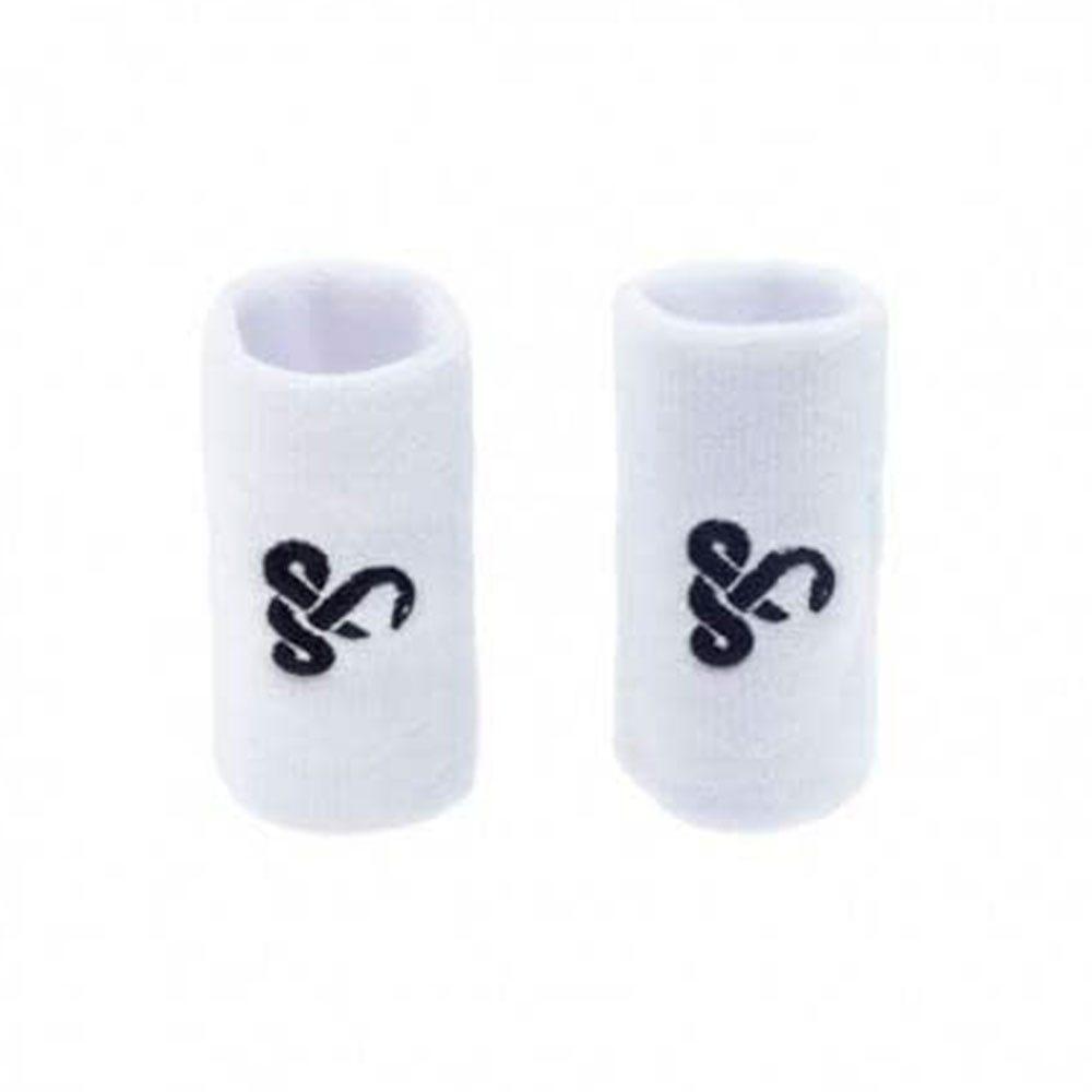 PACK OF 2 WHITE 12 CM VIBOR-A WRISTBANDS 1/3