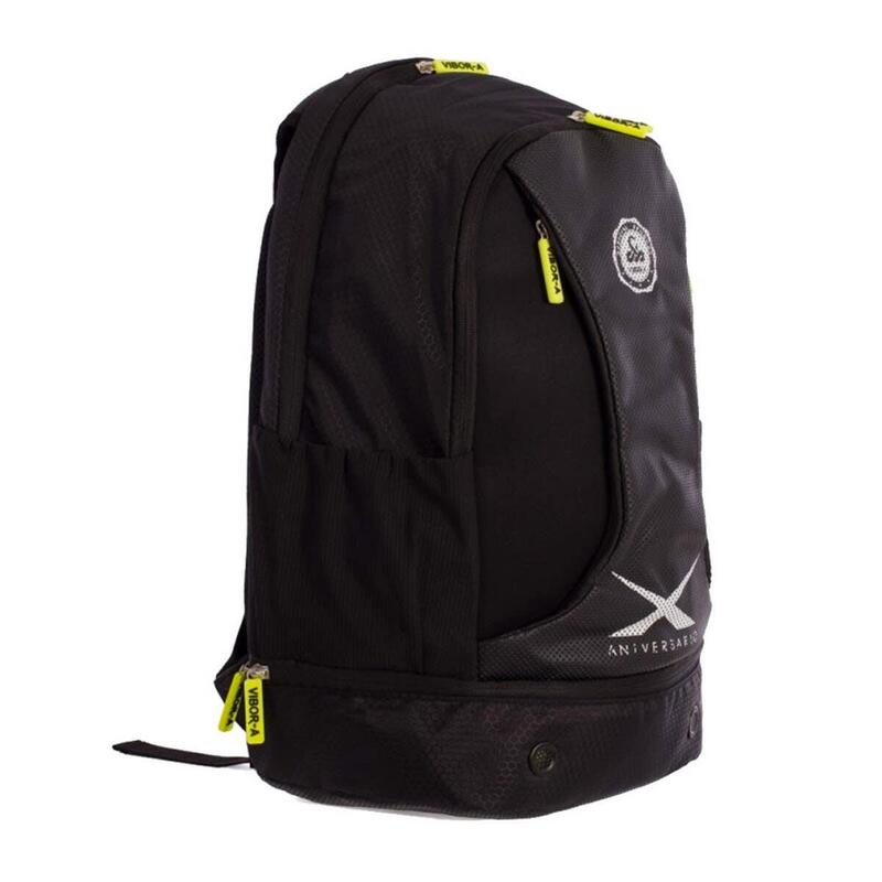 Rucsac Vibor-a X Anniversary Negro/Amarillo Fluor ÚNICA