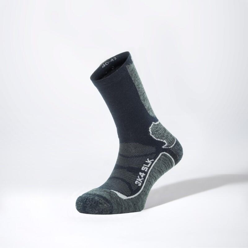 ENFORMA Calza tecnica trekking in lana e seta con naturale effetto termoregolatore