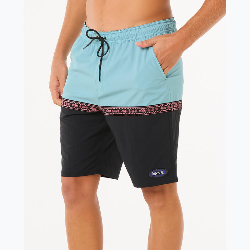 Short de bain Rip Curl Raw Energy Split Volley pour homme