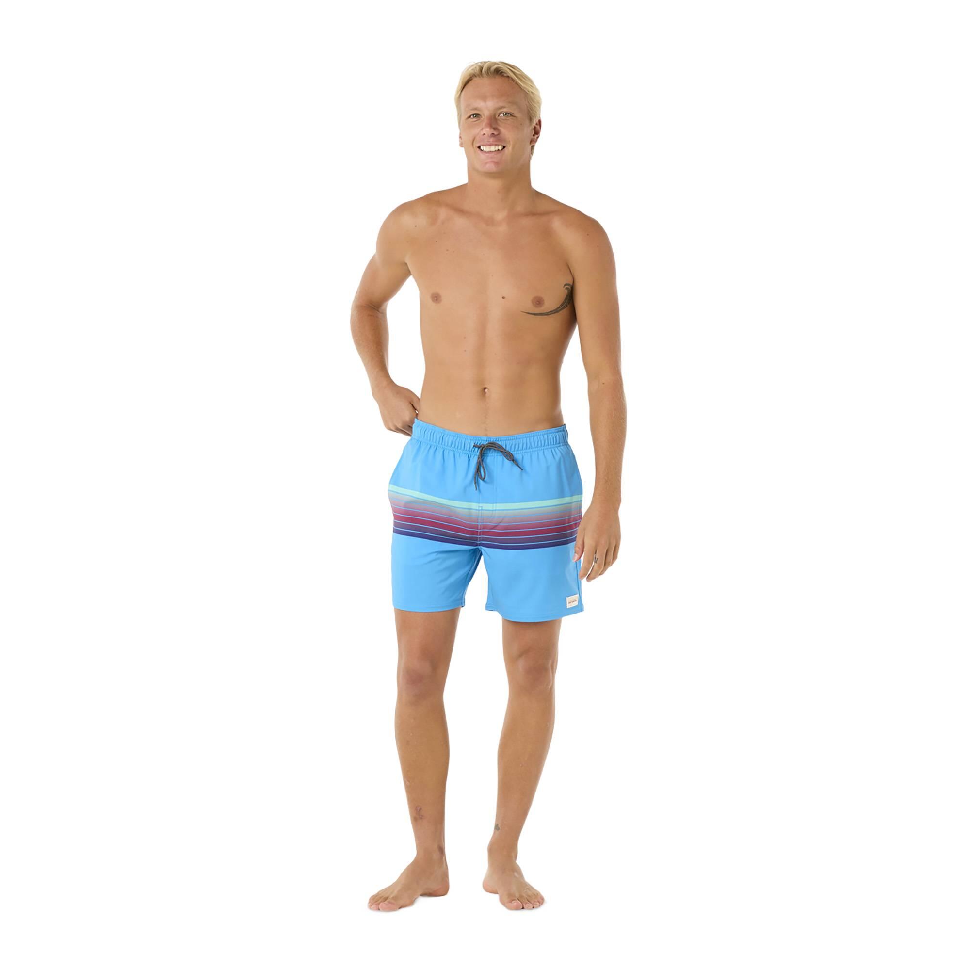 Rip Curl - Short De Bain Rip Curl Surf Revival Volley Pour Homme - Short De Bain - Bleu - 42 M/l - Decathlon