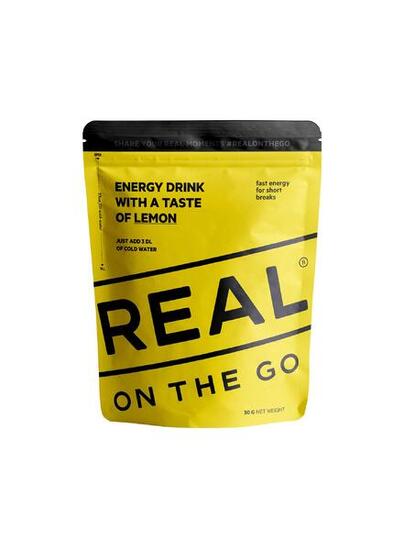 Napój energetyczny Real Turmat Energy drink Taste of Lemon 330 ml