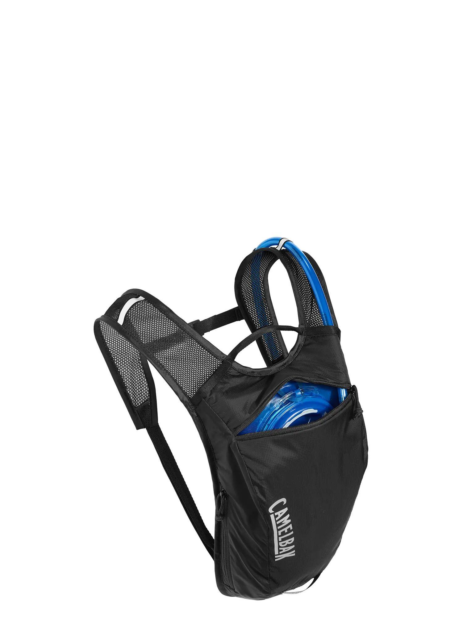Sac d'Hydratation Camelbak Hydrobak Light 2.5L + Poche à Eau 1.5L - Noir/Silver 6/7