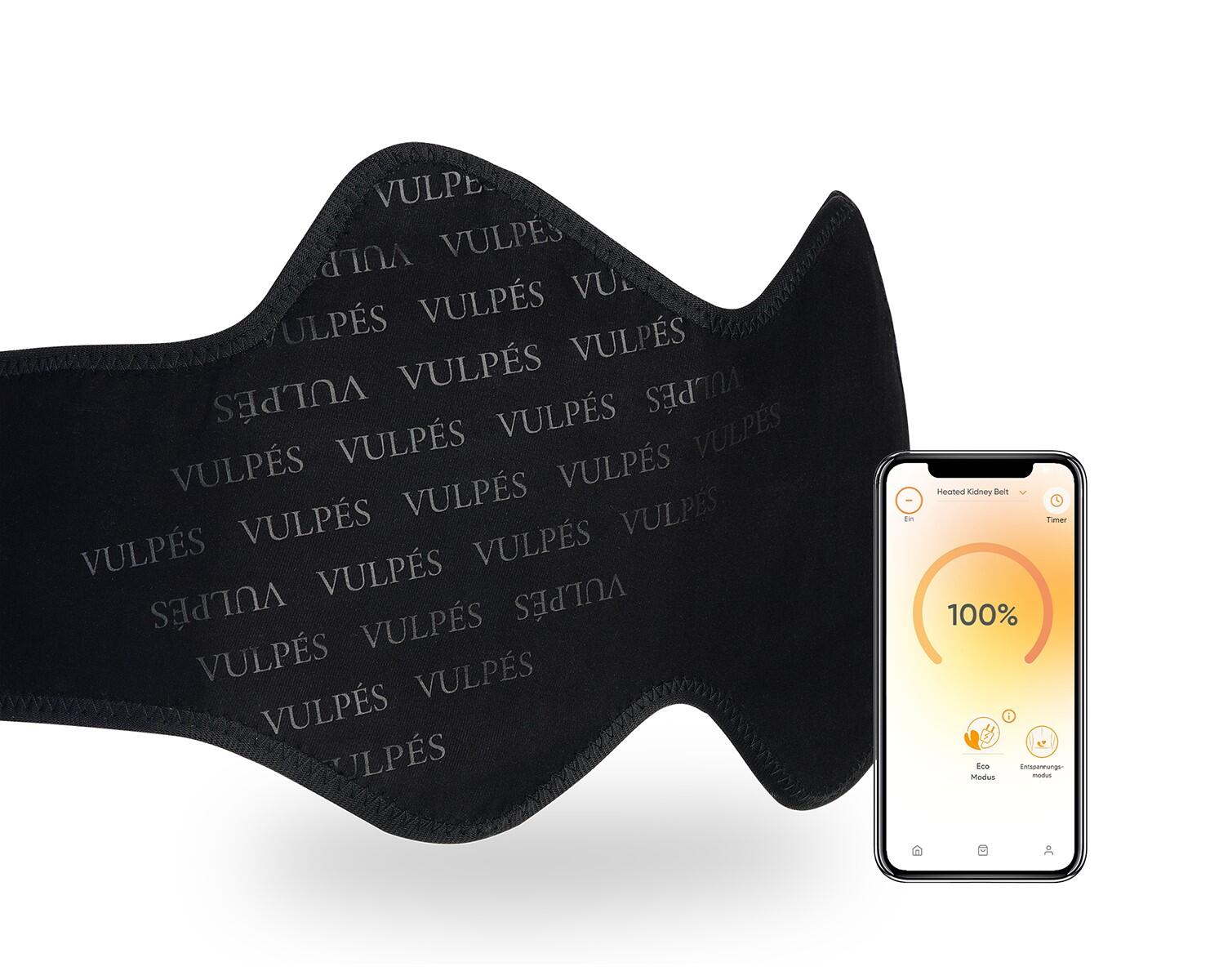 VULPÉS HeatBelt PRO - Innovativer Wärmegürtel für Rücken und Nieren [S: 70-90]
