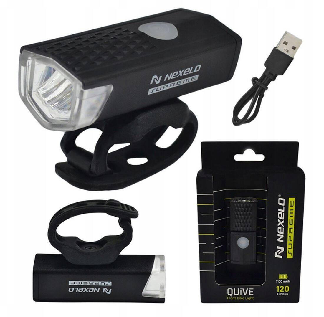 Lampka rowerowa przednia Nexelo Supreme 3/3
